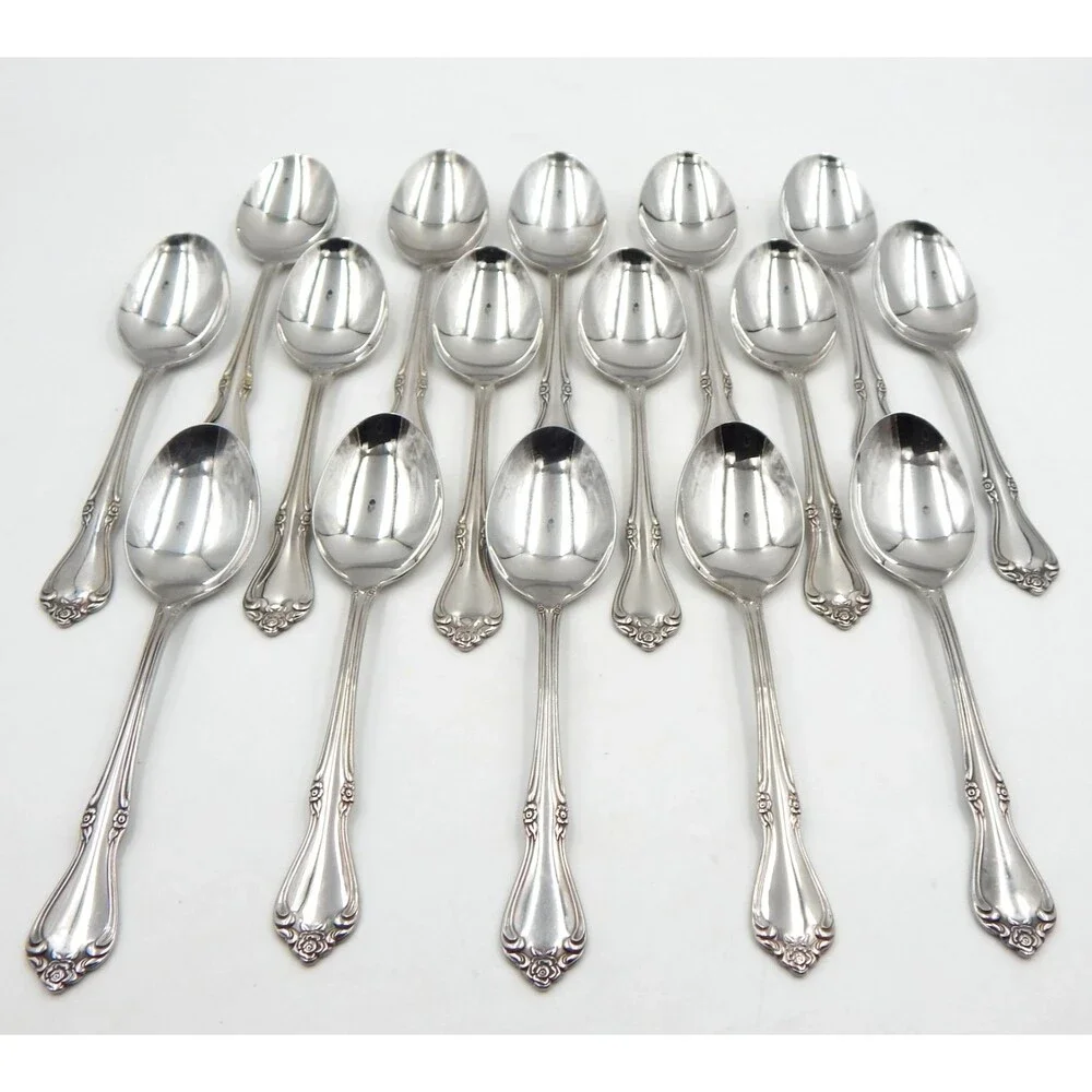 Oneida SSS Celebrity Dinner Place TableSpoons Stainless Flatware S/4 Replacement